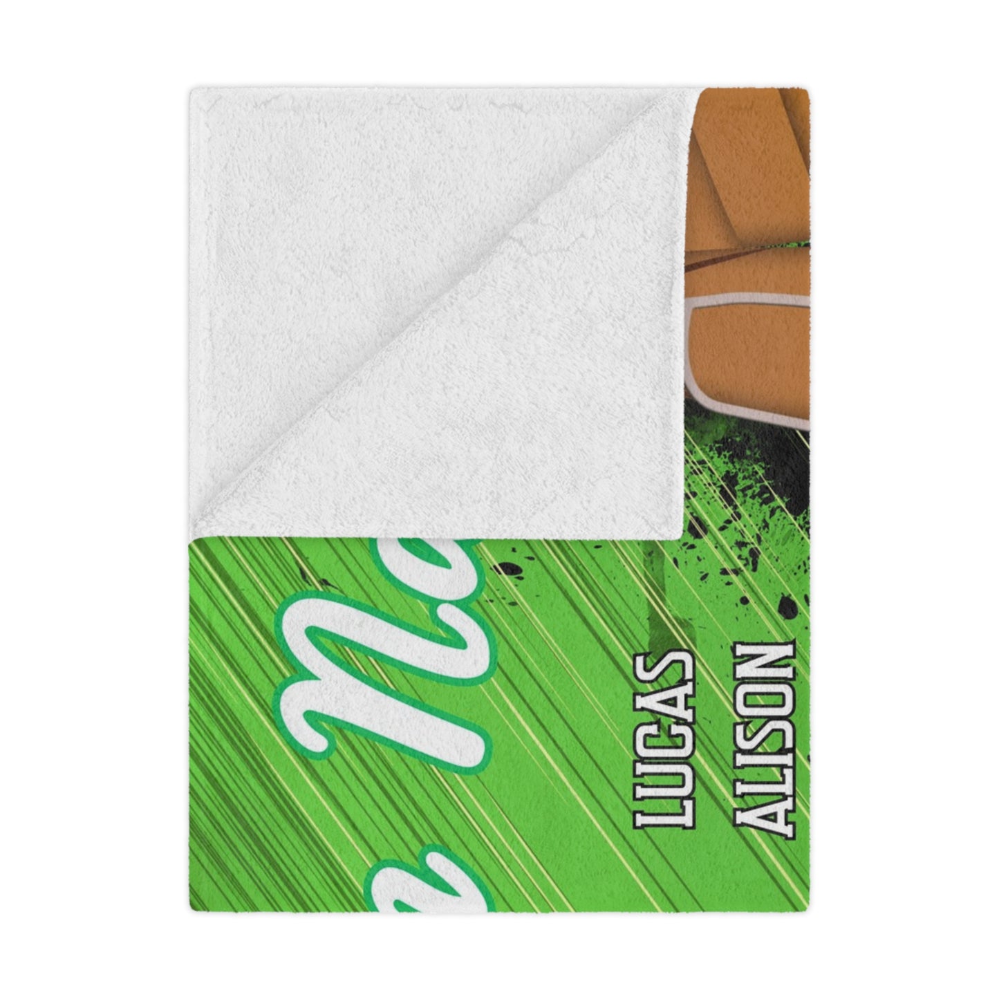 Green Background Customizable Baseball Banner