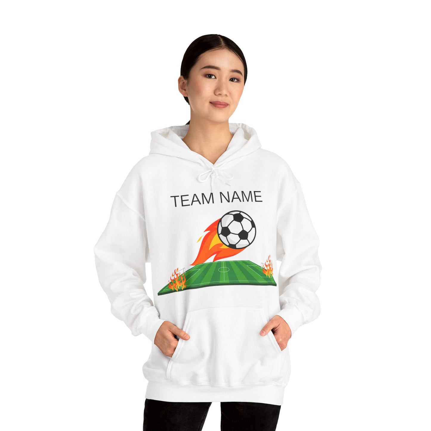 Fireballs Soccer | Unisex Heavy Blend™ Hooded Sweatshirt