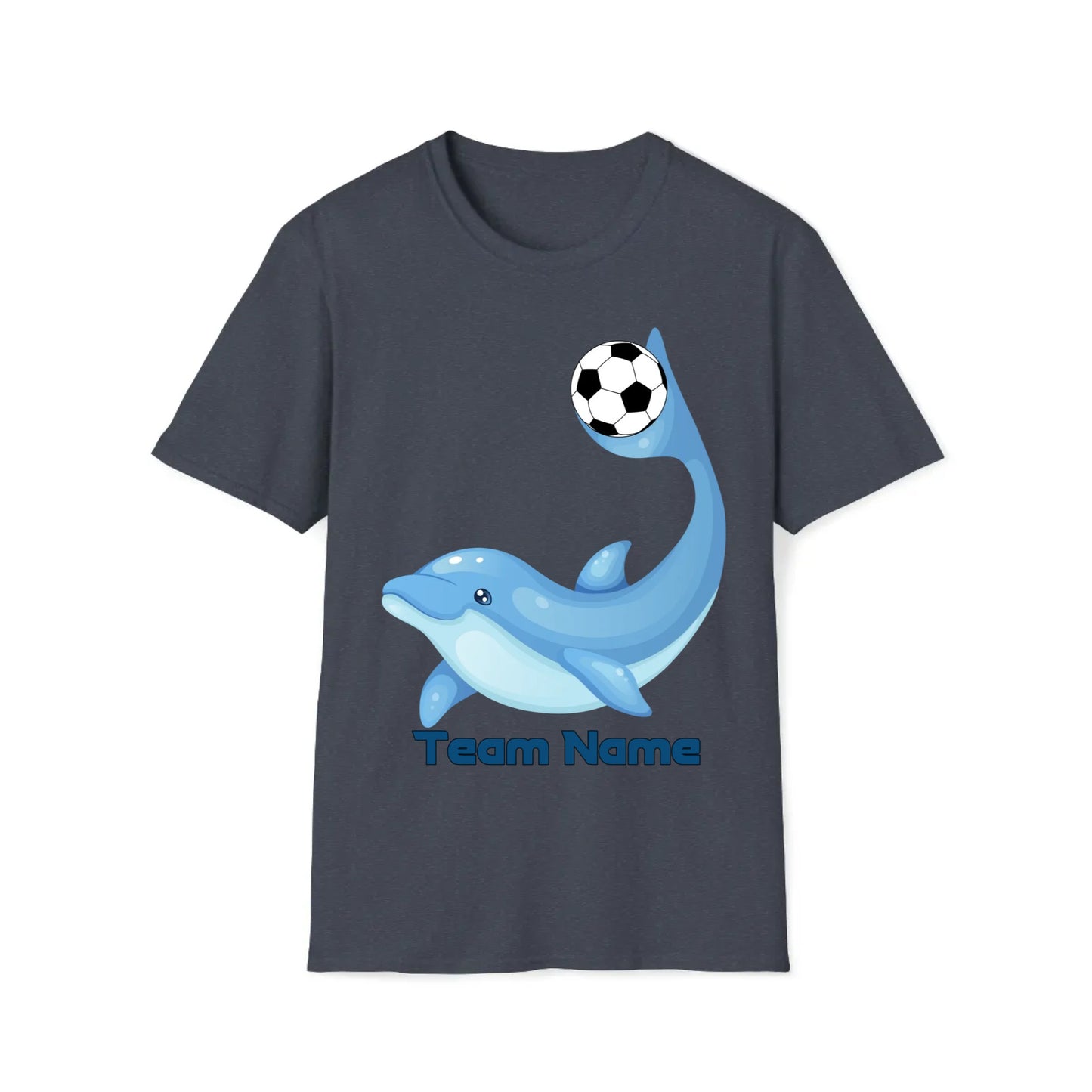 Dolphins Soccer | Unisex Customizable T-Shirt