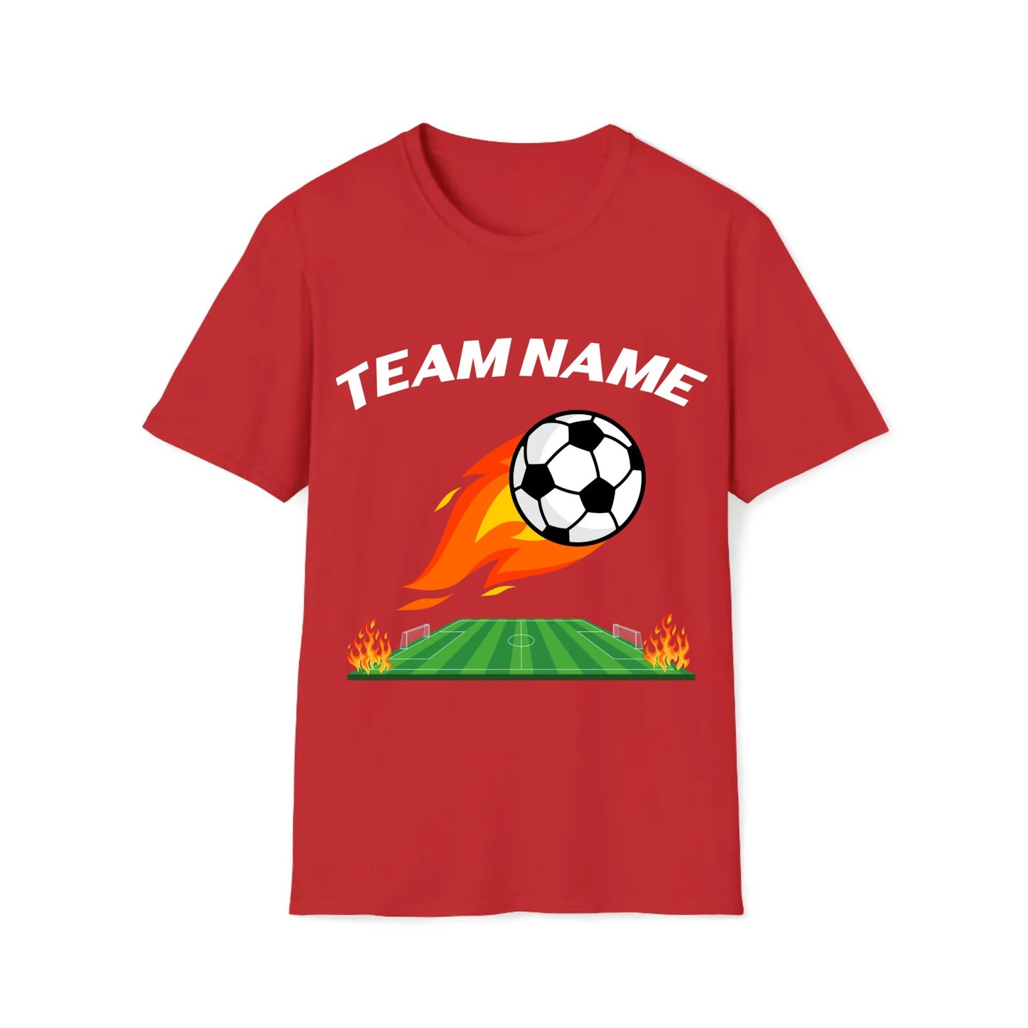 Fireballs Soccer | Unisex Customizable T-Shirt