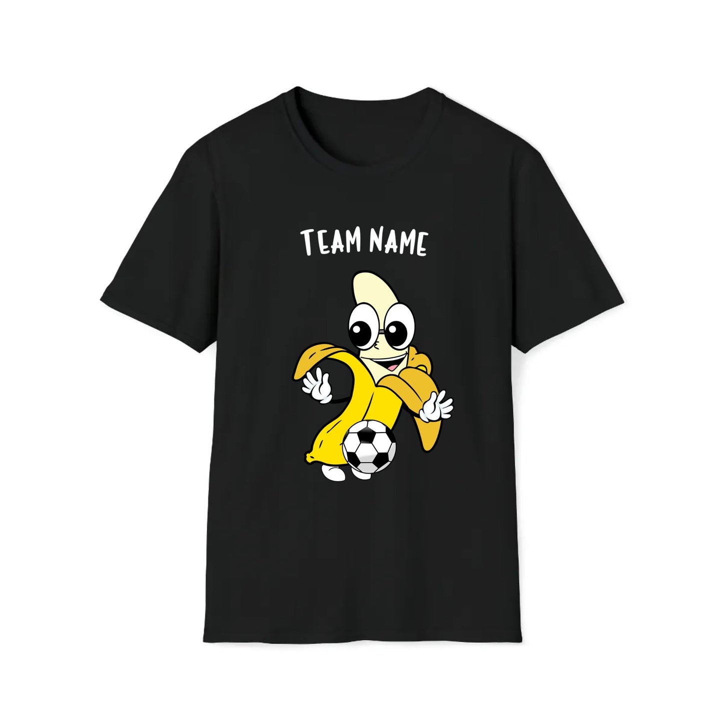 Bananas Soccer Customizable Unisex  T-Shirt